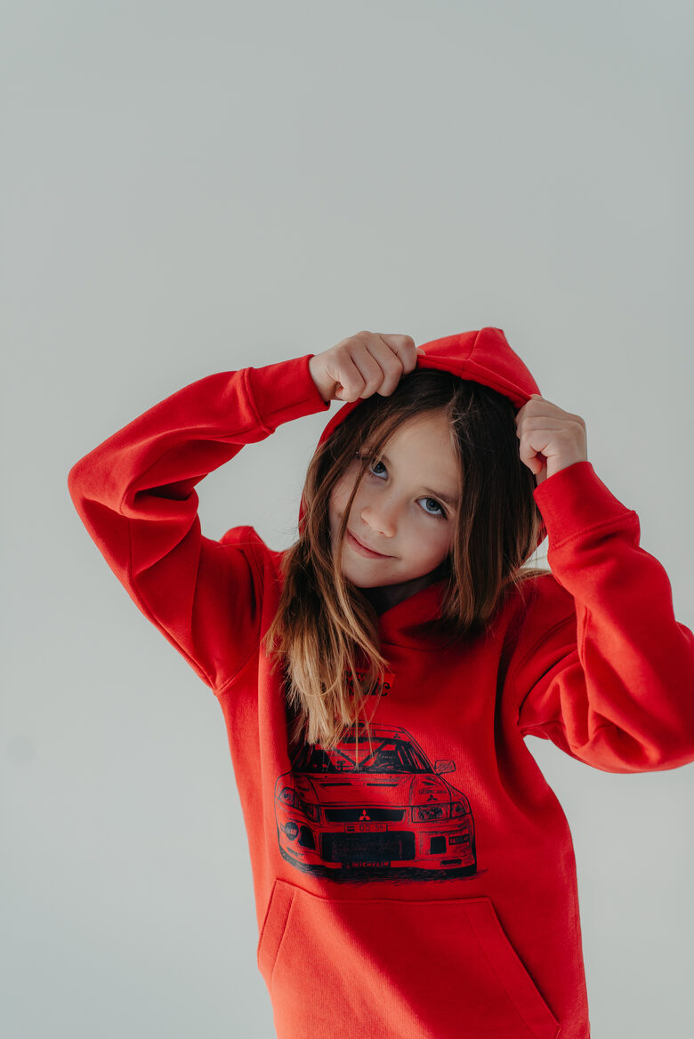RED HOODIE FOR KIDS