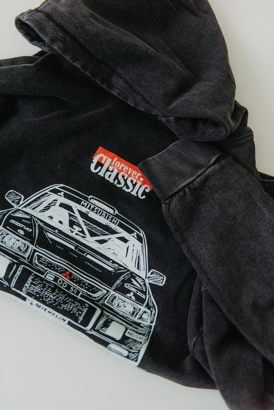 BLACK OVERSIZE HOODIE